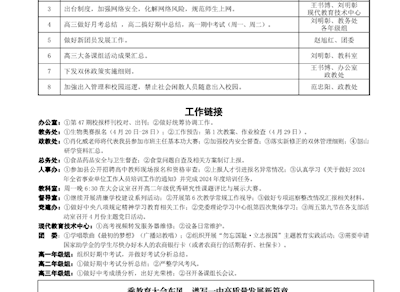 隆回一中2025年上学期第11周工作历